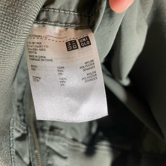 Uniqlo Green Long Sleeve Bomber Jacket size S - Picture 6 of 6